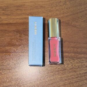 Merit Shade Slick Tinted Lip Oil in shade Pink Beet